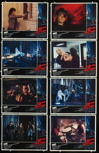 3t160 ESCAPE FROM NEW YORK 8 LCs '81 Kurt Russell, Adrienne Barbeau, Harry Dean Stanton, Borgnine