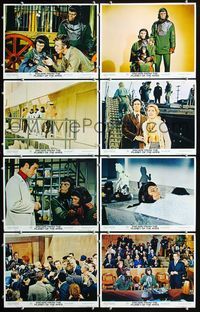 3t161 ESCAPE FROM THE PLANET OF THE APES 8 LCs '71 Roddy McDowall, Ricardo Montalban, Kim Hunter