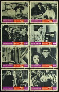 3t191 FIVE MILES TO MIDNIGHT 8 LCs '63 Le Couteau dans la Plaie, Sophia Loren, Anthony Perkins