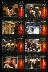 3t241 GREEN MILE 8 int'l LCs '99 Tom Hanks, Michael Clarke Duncan, David Morse, James Cromwell