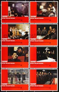 3t261 HITLER: THE LAST TEN DAYS 8 LCs '73 Alec Guinness as Adolf, Doris Kunstmann as Eva Braun!