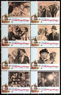 3t296 IT'S A MAD, MAD, MAD, MAD WORLD 8 LCs R70 Mickey Rooney, Spencer Tracy, Milton Berle, Silvers