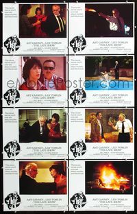 3t318 LATE SHOW 8 lobby cards '77 Art Carney, Lily Tomlin, Bill Macy, directed by Robert Benton!