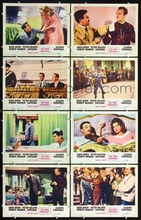 3t397 PINK PANTHER 8 movie lobby cards '64 Peter Sellers, David Niven, Robert Wagner, Capucine