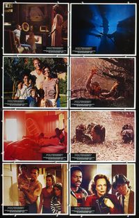 3t399 POLTERGEIST 8 int'l LCs '82 Tobe Hooper, Jobeth Williams, Craig T. Nelson, Beatrice Straight