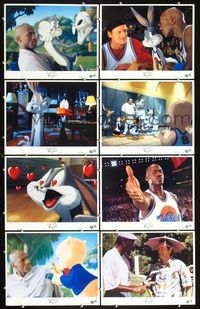 3t466 SPACE JAM 8 LCs '96 Michael Jordan, Bugs Bunny, Taz, Tweety, Sylvester & Porky, Bill Murray