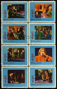 3t562 WHAT EVER HAPPENED TO BABY JANE? 8 lobby cards '62 Robert Aldrich, Bette Davis, Joan Crawford