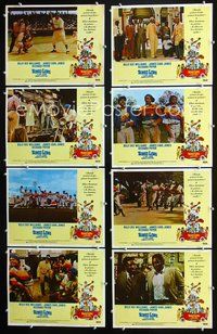 3t069 BINGO LONG 8 Mexican LCs '76 of Billy Dee Williams, James Earl Jones, Richard Pryor, baseball!