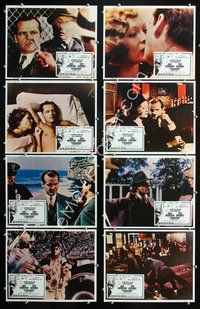 3t108 CHINATOWN 8 Mexican lobby cards '74 Jack Nicholson, Faye Dunaway, Roman Polanski classic noir!