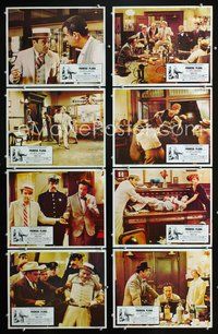 3t217 FRONT PAGE 8 Mexican lobby cards '75 Jack Lemmon, Walter Matthau, directed by Billy Wilder!