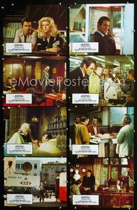 3t272 HUSTLE 8 Span/US movie lobby cards '75 Robert Aldrich, Burt Reynolds & sexy Catherine Deneuve!