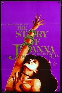 3u559 STORY OF JOANNA one-sheet movie poster '75 Gerard Damiano, sexy Terri Hall, x-rated!