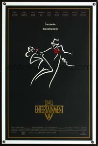 3u591 THAT'S ENTERTAINMENT III DS int'l one-sheet '94 MGM's best musicals, cool dancing artwork!
