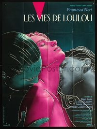 3v436 AGES OF LULU French 1panel '91 Bigas Luna's Las edades de Lulu, really striking sexy artwork!