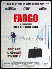 3v514 FARGO French one-panel '96 a homespun murder story from the Coen Brothers, different image!