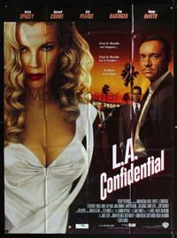 3v575 L.A. CONFIDENTIAL French 1p '97 Kevin Spacey, Russell Crowe, Danny DeVito, sexy Kim Basinger!