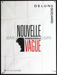 3v627 NEW WAVE French one-panel '90 Jean-Luc Godard's Nouvelle Vague, Alain Delon, cool image!