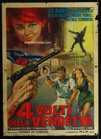 3v226 CODE 7 VICTIM 5 Italian one-panel '64 spy Lex Barker has an eye for women & taste for danger!