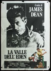 3v242 EAST OF EDEN Italian one-panel R80s first James Dean, John Steinbeck, directed by Elia Kazan!