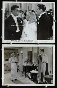 3y348 CAIN & MABEL 2 8x10 movie stills '36 great images of Marion Davies, Clark Gable!
