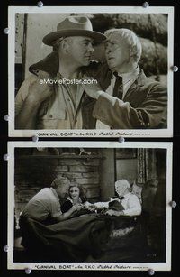 3y351 CARNIVAL BOAT 2 8x10 movie stills '32 cool image of William Boyd, pretty Ginger Rogers!