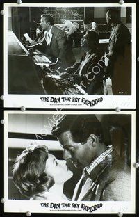 3y385 DAY THE SKY EXPLODED 2 8x10 movie stills '61 La Morte Viene Dallo Spazio, Paul Hubschmid!