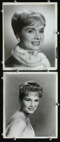 3y387 DEBBIE REYNOLDS 2 8x10 movie stills '60 great close-up shots of Debbie!