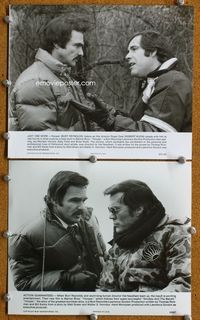 3y485 HOOPER 2 8x10 stills '78 great movie stills of stuntman Burt Reynolds, Robert Klein!