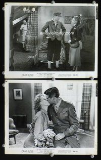 3y497 I WAS A MALE WAR BRIDE 2 8x10 movie stills '49 great images of Cary Grant & Ann Sheridan!