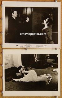 3y610 NIGHT PORTER 2 8x10 stills '74 great image of Dirk Bogarde kissing Charlotte Rampling's feet!