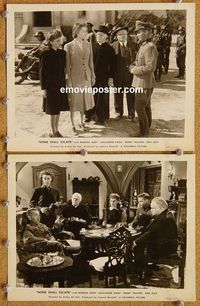 3y618 NONE SHALL ESCAPE 2 8x10 movie stills '44 two great images of Nazi soldiers!