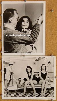 3y766 SISTERS 2 8x10 movie stills '73 Brian De Palma, AIP, great images of creepy Margot Kidder!