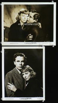 3y778 SO ENDS OUR NIGHT 2 8x10 stills '41 great romantic close-ups of Glenn Ford & Frances Dee!