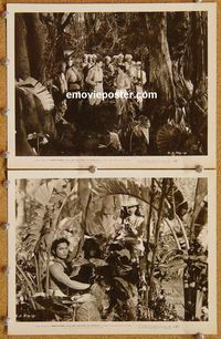 3y789 SONG OF INDIA 2 8x10 movie stills '49 great images of Sabu, Gail Russell & Turhan Bey!