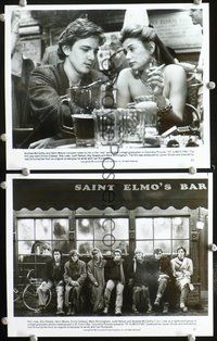 3y801 ST. ELMO'S FIRE 2 8x10 movie stills '85 Andrew McCarthy & Demi Moore in bar w/cool cast photo!