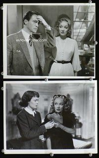 3y802 STAGE FRIGHT 2 8x10 movie stills '50 two great images of Marlene Dietrich!