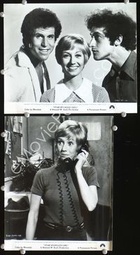 3y806 STAR SPANGLED GIRL 2 8x10 movie stills '71 images of smiling patriotic Sandy Duncan w/cast!
