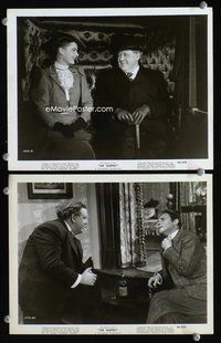 3y832 SUSPECT 2 8x10.25 movie stills '44 great images of smiling Charles Laughton, Ella Raines!