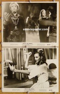 3y931 WAR OF THE ZOMBIES 2 8x10 stills '65 AIP, John Barrymore, great images of sexy Susi Andersen!