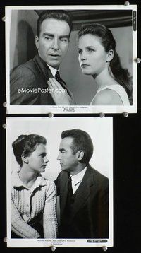 3y963 WILD RIVER 2 8x10 movie stills '60 great close-ups of Montgomery Clift & pretty Lee Remick!