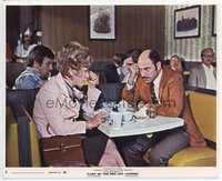 3y099 LAST OF THE RED HOT LOVERS color 8x10 #4 '72 bald Alan Arkin eats in diner with Renee Taylor!