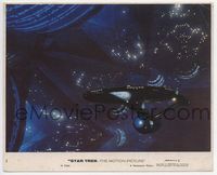 3y172 STAR TREK color 8x10 movie still #2 '79 cool image of The Enterprise flying through space!