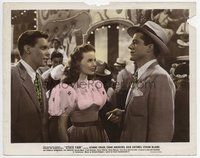 3y174 STATE FAIR color 8x10.25 movie still '45 Dana Andrews with Dick Haymes & Jeanne Crain!