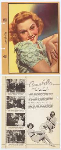 3y203 ANNABELLA Dixie Cup premium 8x10 movie still '40s close up head & shoulders smiling portrait!