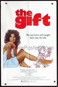 3z387 GIFT one-sheet movie poster '81 great image of super-sexy Claudia Cardinale in towel!