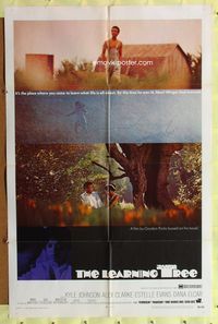 3z579 LEARNING TREE one-sheet movie poster '69 Kyle Johnson, Alex Clarke, directed by Gordon Parks!
