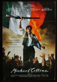 3z632 MICHAEL COLLINS one-sheet movie poster '96 Liam Neeson, Aidan Quinn, directed by Neil Jordan!