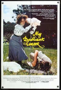 3z650 MY BRILLIANT CAREER one-sheet poster '80 Judy Davis, Sam Neill, directed by Gillian Armstrong!