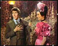 4c288 HELLO DOLLY Eng/Ital color 11x14 movie still '70 Michael Crawford & Marianne McAndrew!