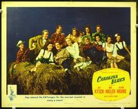 4c097 CAROLINA BLUES movie lobby card '44 Kay Kyser and His Band, Ann Miller, great group image!